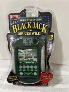 Bicycle Illuminated Touch Screen Blackjack and Deuces Wild - NEW SEALED - 2007 - Picture 1 of 4