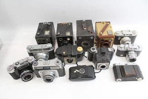 Assorted Vintage Cameras Inc Kodak & Agfa Etc Untested Job Lot - Imagen 1 de 6