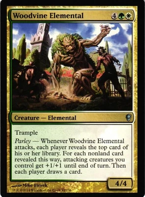 MTG TCG - Woodvine Elemental 52 Conspiracy - NM Free Shipping $5+ - Image 1 of 2