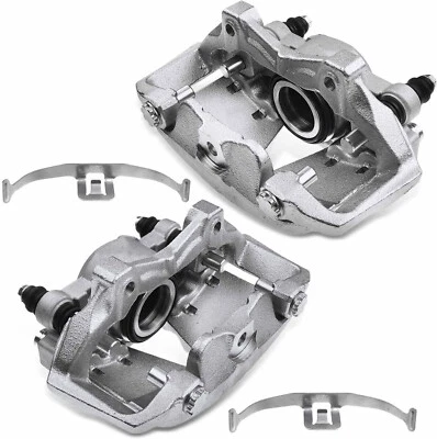 2x Disc Brake Caliper w/ Bracket for Audi A4 allroad A4 Quattro A5 Quattro Front - Image 1 of 4