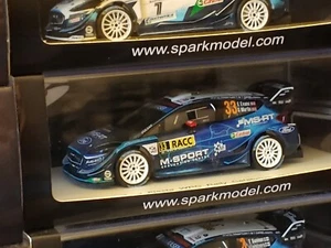 1x Spark FORD FIESTA Wrc Plus E. Evans Rally CATALUNYA 2019 -1:43 RARE - Foto 1 di 3