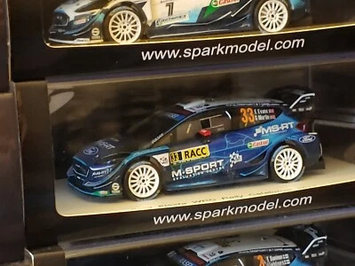 1x Spark FORD FIESTA Wrc Plus E. Evans Rally CATALUNYA 2019 -1:43 RARE - Immagine 1 di 3