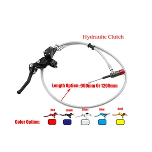 Blue Hydraulic Clutch Lever Master Cylinder Pit Dirt Bike ATV QUAD GoKart 1200 - Picture 1 of 3