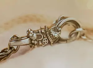Authentic Trollbeads ENCHANTED HOUSE LOCK Silver Bead ~ TROLLBEADS CLUB ITALY ~ - Picture 1 of 8