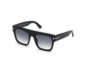 TOM FORD Occhiali da Sole FT0847 Renee 01B Nero fumo Donna - Foto 1 di 3