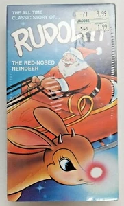 "Rudolph The Red-Nosed Reindeer" Sealed VHS ~ Visions of Christmas ~ VTG ~ RARE! - Picture 1 of 8