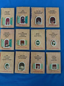 1948 Tiny Golden Book Lot (12) Vintage Miniature Childrens Books Classic Library - Picture 1 of 12