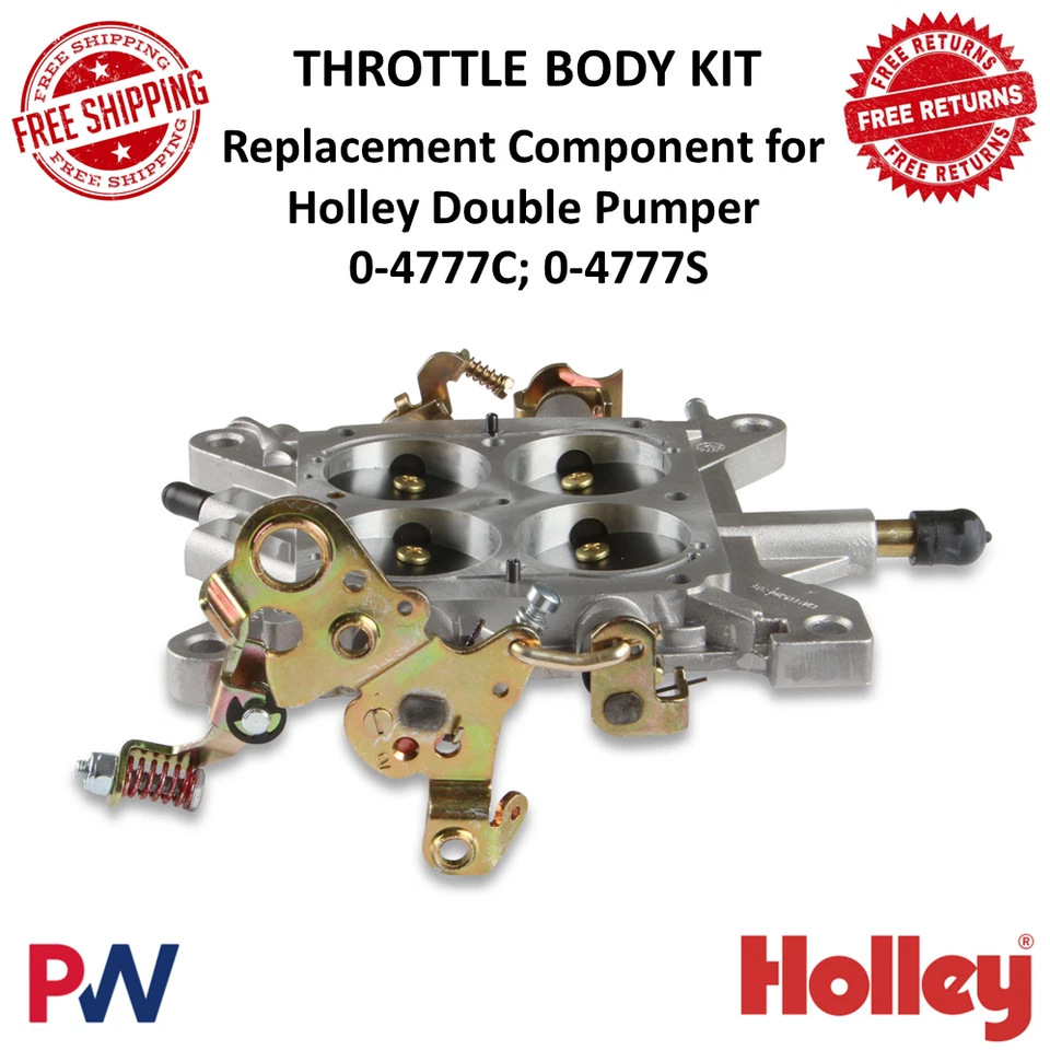 Kit de cuerpo de acelerador Holley para usar con carburador 0-3310 / 80508 #112-117 Foto 1 de 4