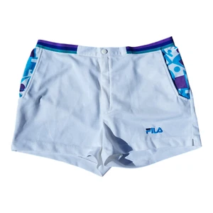 Fila pantaloncino tennis vintage 80S fatto in Italia Becker TG.54 veste XL/2XL - Foto 1 di 7