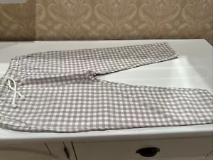 NUEVO Pantalones Kalen Rylee + Cru para niño talla 4-5 a rayas de lino/viscosa forrados - Imagen 1 de 5