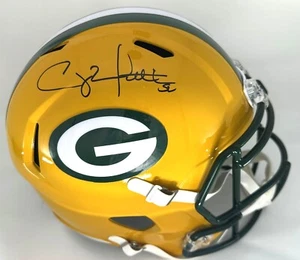Packers CLAY MATTHEWS Signed Riddell Full Size Replica Speed Helmet AUTO - JSA - Picture 1 of 1