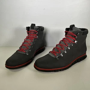 COLE HAAN ZERØGRAND Men's Size 12 Leather Water Resistant Hiking Boots C31400 - Picture 1 of 14