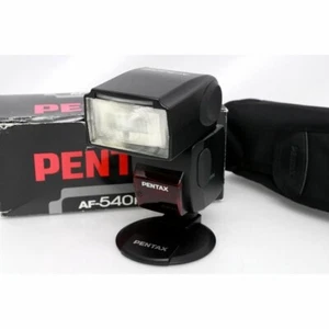 Pentax AF-540 FGZ Shoe Mount TTL Auto Zoom Flash with Case Excellent from Japan - Picture 1 of 6
