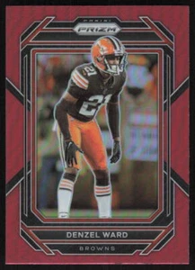2022 Panini Prizm Red SP #73 Denzel Ward Cleveland Browns - Picture 1 of 2