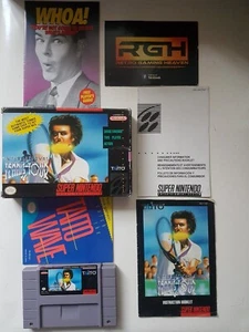 INTERNATIONAL TENNIS TOUR SUPER NINTENDO USA SNES GAME BOXED + CART + MANUAL + - Picture 1 of 12