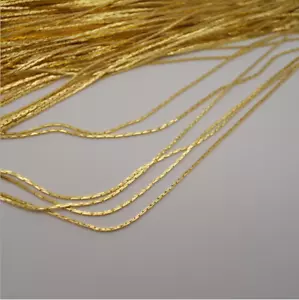 NEW 3M Snake bone chain Necklace Earrings Jewelry Jewelry Making Accessories - Picture 1 of 6