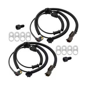 2pcs Front Left and Right ABS Wheel Speed Sensor 515169 For 15-17 Ford F-150 4WD - Picture 1 of 7