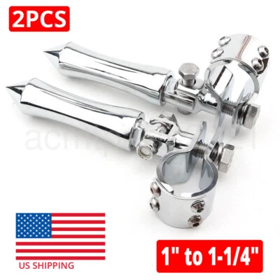 Reposapiés de carretera de 1-1/4" para Honda VT 750 VTX1300 VTX1800 Foto 1 de 4