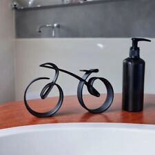 Metal Iron Art Minimalistic Bicycle Sculpture Sculpture Bicycle Ornament  Home