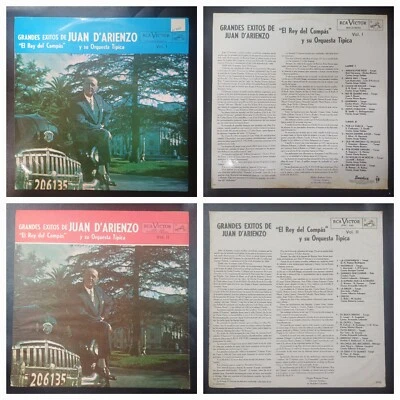 Juan D'Arienzo Y Su Orquesta Típica – Grandes Éxitos De Juan D'Arienzo Vol.1 Y 2 - Image 1 of 4