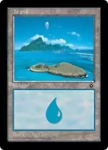 Island C English MTG Portal Second Age LP/NM - Picture 1 of 1