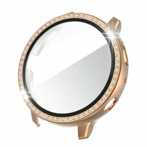 Bling Full Screen Protector Cover Case For Samsung Galaxy Watch 6 5 4 40mm 44mm - Picture 1 of 17