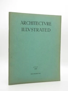 ARCHITECTURE ILLUSTRATED Jul 1934 Vol 9.1 Art Deco/S.S.Brighton/Metroland London - Picture 1 of 14