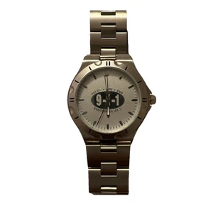 RARE Sweda Quartz 9-1-1 Watch Police Fire EMS EveryDay Heroes Silver Near Mint - Picture 1 of 4