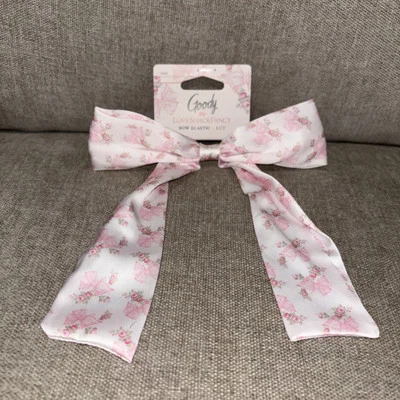LoveShackFancy X Goody Ruffle Bow Hair Clip Rosa Beaux IN HAND FAST SHIPPING HTF - Image 1 of 4