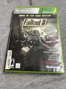 Fallout 3 - Game of the Year Edition (Xbox 360, 2009) Case Has Issues See Pics - Picture 1 of 7