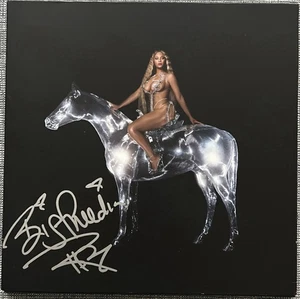 GROSSE FREEDIA SIGNIERTE BEYONCE ACT I VINYL LP SCHALLPLATTE IKONE - BECKETT COA - Bild 1 von 4
