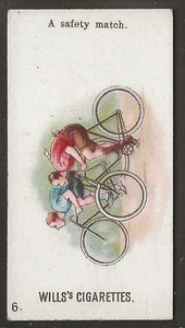 WILLS-DOUBLE MEANING 1898 (NO INSET)-#06- A SAFETY MATCH  - Picture 1 of 2