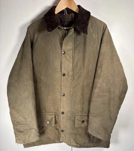 Barbour Endurance Jacket Mens Medium Green Waterproof Quilted - Picture 1 of 12