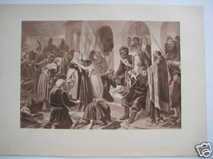 Original Lithograph Russia Emel'ian Ivanovich Pugachev - Picture 1 of 4
