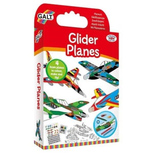 Galt | Glider Planes | 4 Foam Planes to Colour | Make and Fly | Fun Activity | - Picture 1 of 2