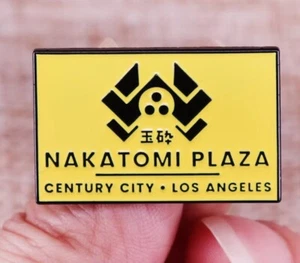 NAKATOMI PLAZA Sign - Die hard movies - AU Stock - Free Au Postage - Foto 1 di 2