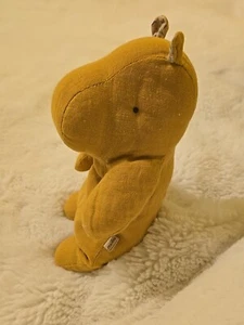 Maileg Safari Friends Hippo Plush Yellow/brown Stuffed Animal Bean Toy Lovey 8" - Picture 1 of 9