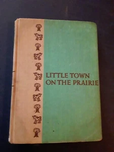 LITTLE TOWN ON THE PRAIRIE Vintage 1953 Harper & Brothers Laura Ingalls Wilder - Bild 1 von 3