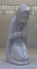 Karl Heinz Klette Dresden Germany White Porcelain Nativity Figure-Mary: LOVELY!