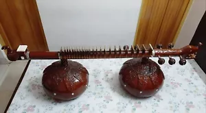 Instrumento clásico indio artesanal profesional estilo Rudra Veena Bin Dagar - Imagen 1 de 5