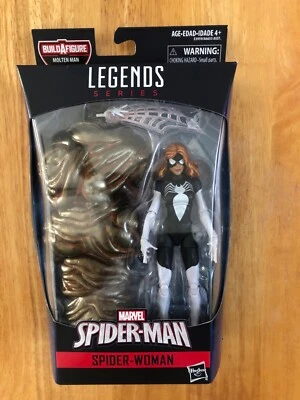 Marvel Legends 6 pulgadas Spider-Woman Molten Man BAF 2018 Foto 1 de 2