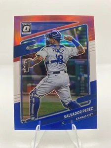 Salvador Pérez 2021 Donruss Optic #156 rojo blanco y azul/199 Royals - Imagen 1 de 2