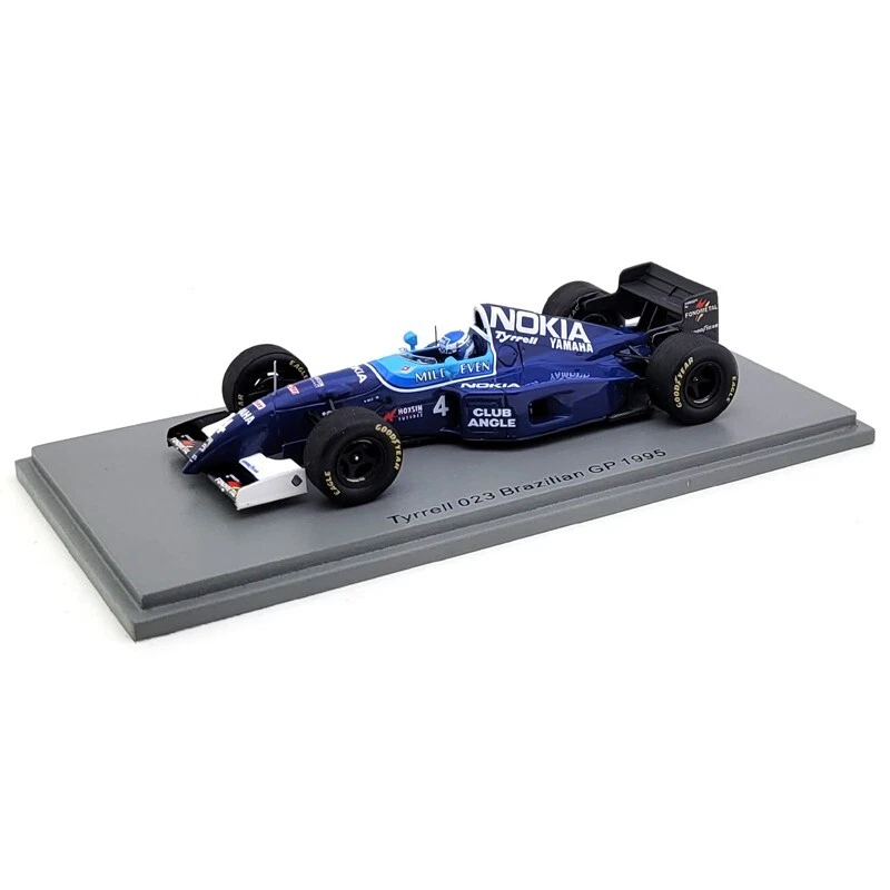 1995 Mika Salo Tyrrell 023 GP del Brasile - 1/43 Spark Models - Immagine 1 di 3