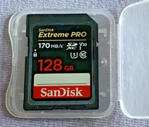 Speicherkarte "SanDisk" Extreme PRO - 128 GB / 170 MB/s - Bild 1 von 2