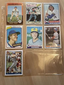 Robin Yount Lot of 7 Cards: Included 1975 Rookie Card - Bild 1 von 1