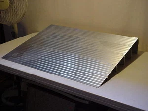 EZ Access TRANSITIONS Modular Entry Portable Accessible Aluminum RAMP 5" TH5 - Picture 1 of 11