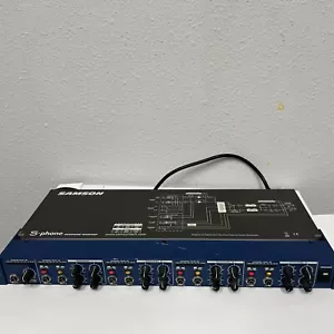 Samson S-Phone 4 Channel Headphone Mixer Amplifier - Picture 1 of 5