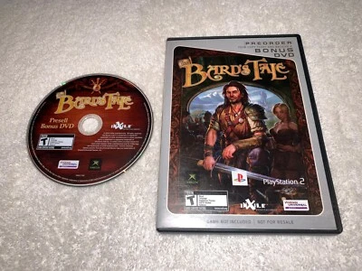 The Bard's Tale (Sony PlayStation 2) Preorder Bonus DVD Presell Collectable NM! - Image 1 of 4