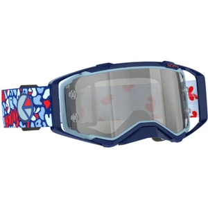 Scott Prospect Ethika LE Blue/Red Goggles - Picture 1 of 4