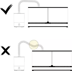 Reptile Fogger Humidifiers Mister, Misting System for Reptiles, Terrarium Fog... - Picture 1 of 12